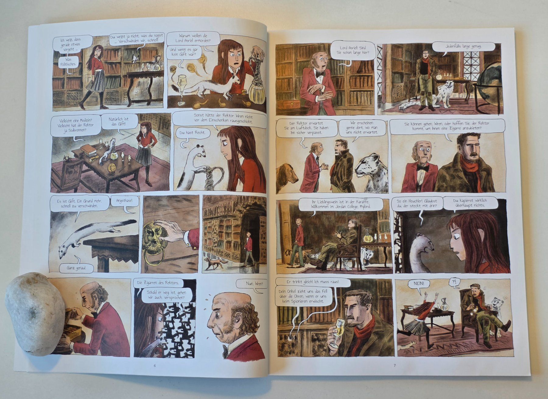 Comics: GOLDENE KOMPASS 1 Graphic Novel Ph. Pullmann / Cl.Oubrérie – Gebraucht aus Dürnten von Bachtelrider_ 6
