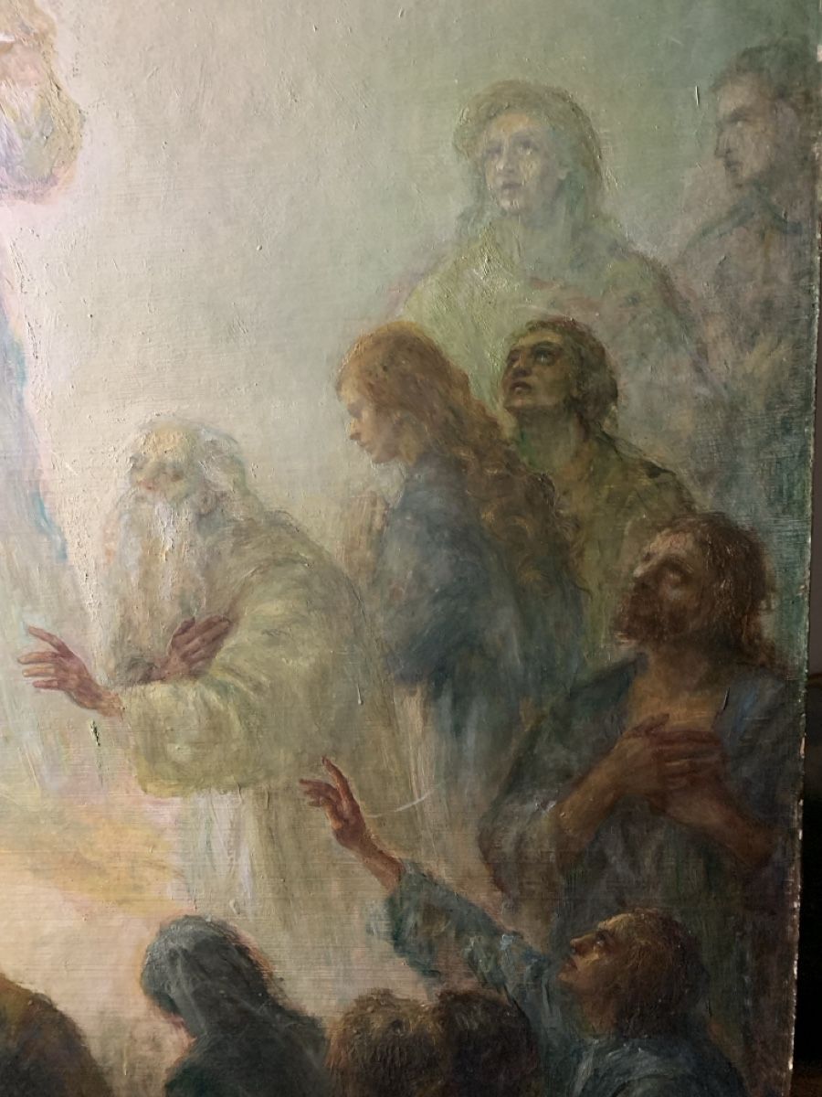Tableaux: E.W.  1955 grosses Gemälde – D'occasion à Wolfhalden par SecondAntique 5