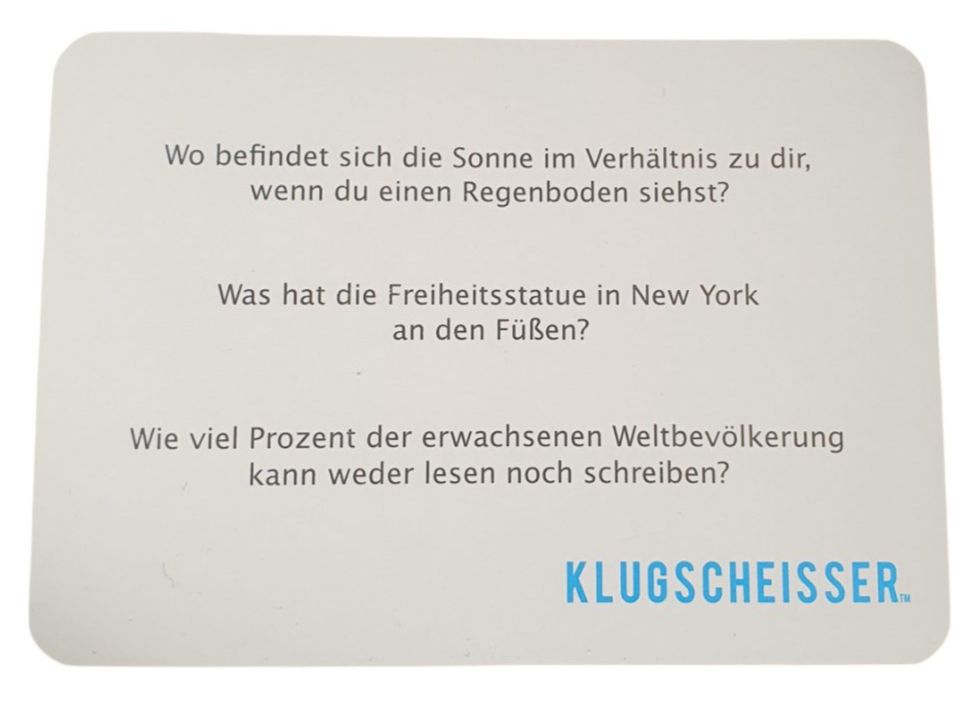 Giochi: KLUG SCHEISSER Kartenspiel – Usato da Wangen b. Olten venduto da Restwert_Wangen 3
