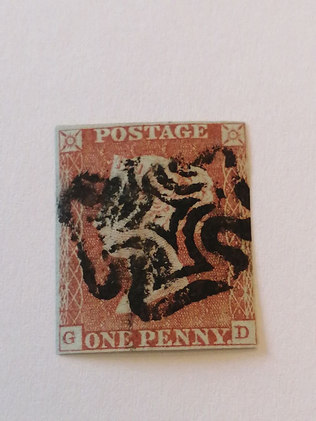 Tutti i francobolli: One Penny Red 1841  – Usato da Happerswil venduto da tschergi