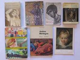 Kunst - 19 Bücher - Ravenna - Rubens - Erni - ... - Konvolut