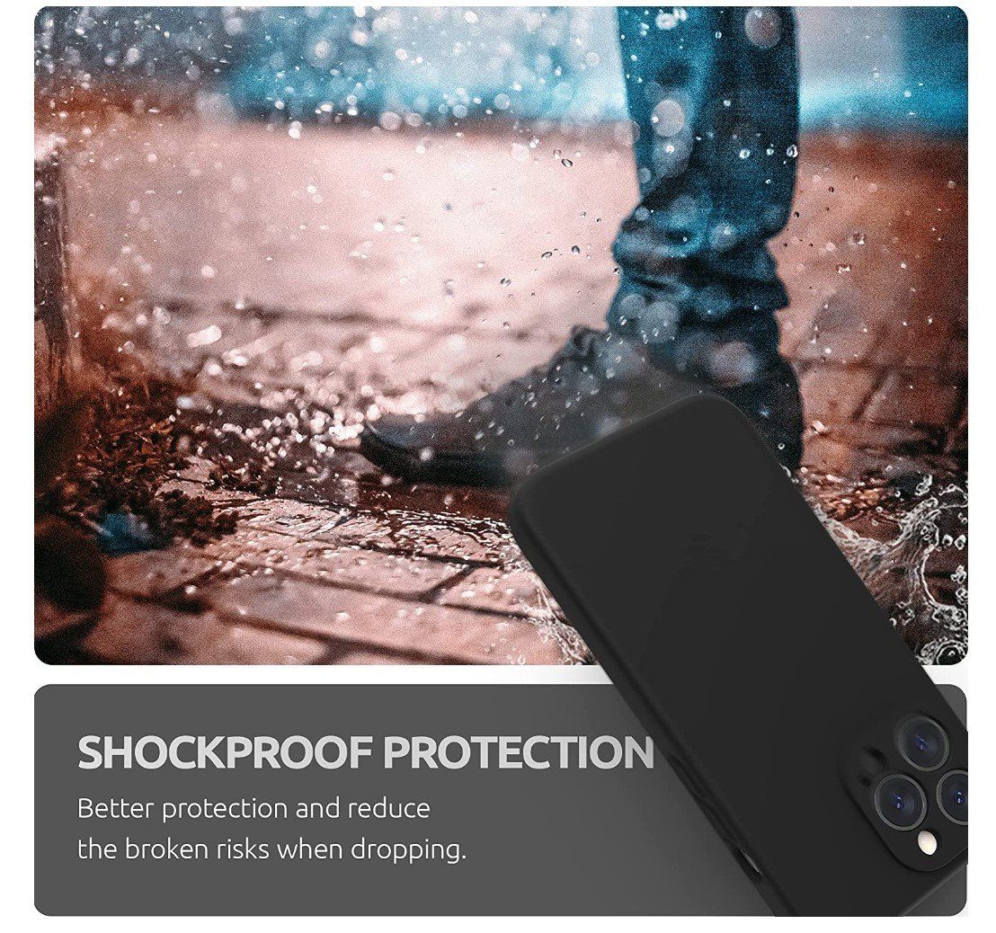 Cover & Protezioni schermo: iPhone 13 Pro Soft Touch Silikon Case Hülle - schwarz – Nuovo e nell'imballaggio originale da Rorschacherberg venduto da elektrofreak 4