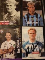 Bundesliga - 4 signierte Autogrammkarten - Set B9