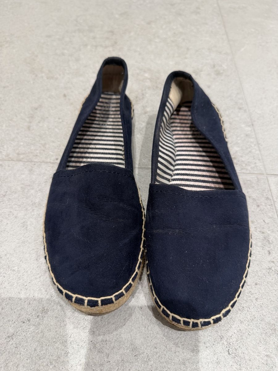 Scarpe da donna: Espadrilles Blau / Gr. 38 – Usato da Goldach venduto da superlama5