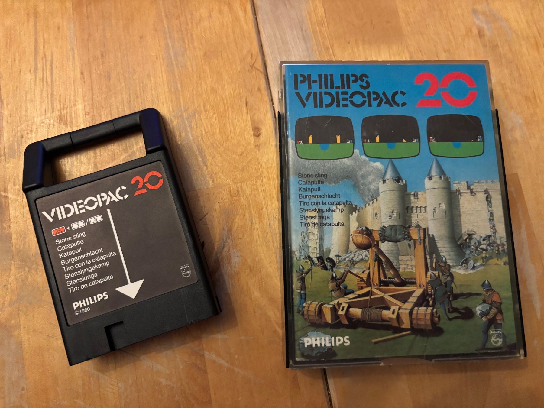 Giochi: Videopac 20 Stone Sling (CIB) – Usato da Frenkendorf venduto da gelbeZinnie