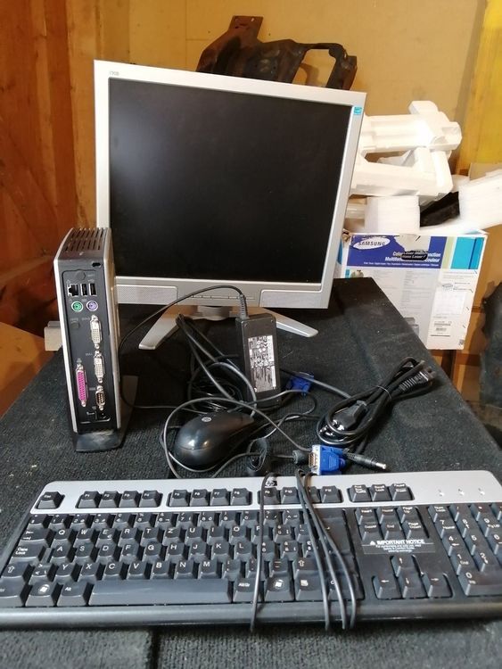 mini pc Set mit tft Bildschirm (Gebraucht) in wila für CHF 59 – mit ...