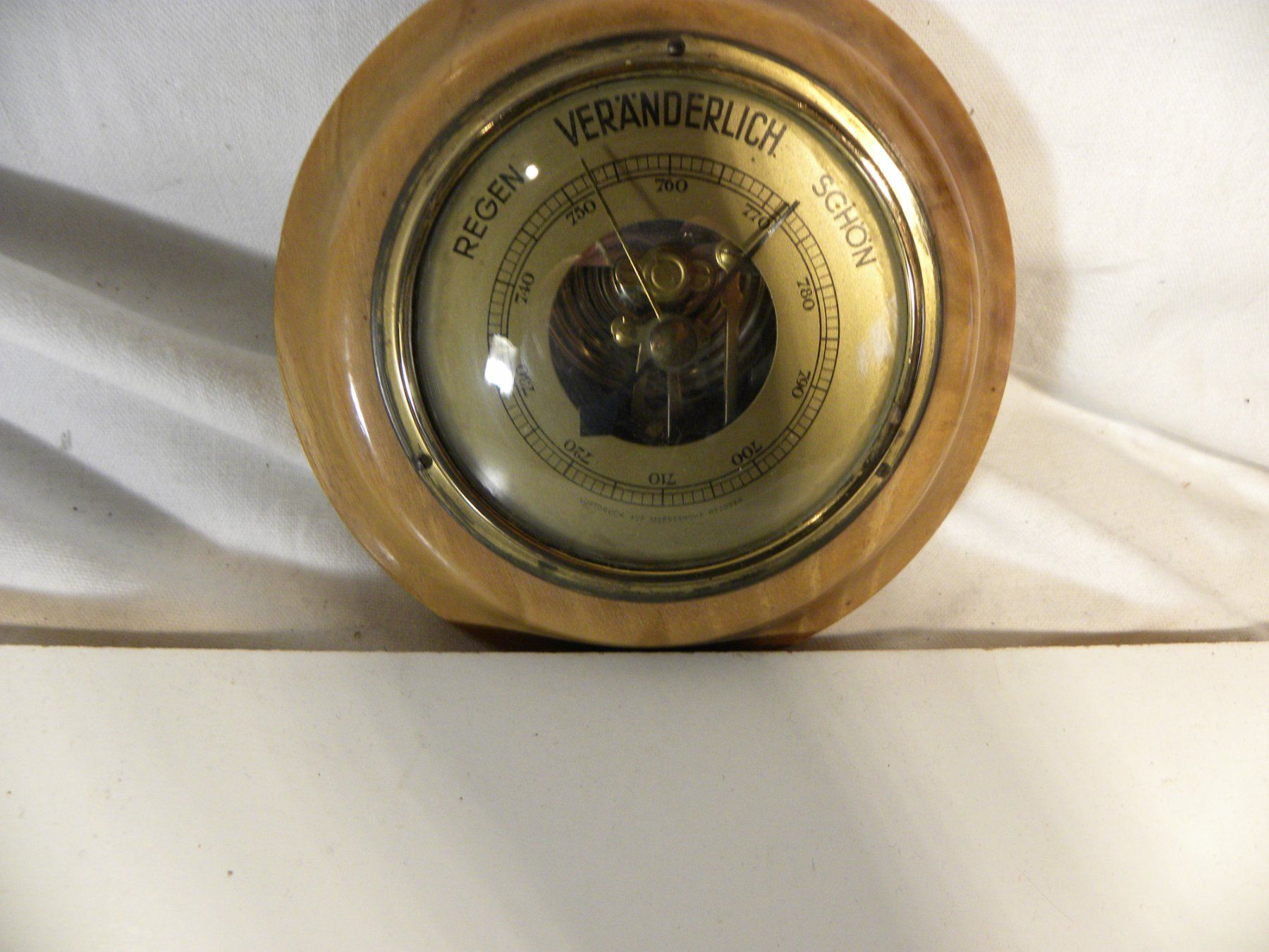 Altri elettrodomestici e apparecchi d’epoca: Runder alter Barometer von Strahm Basel 5 – Usato da Reinach venduto da Cargill 3