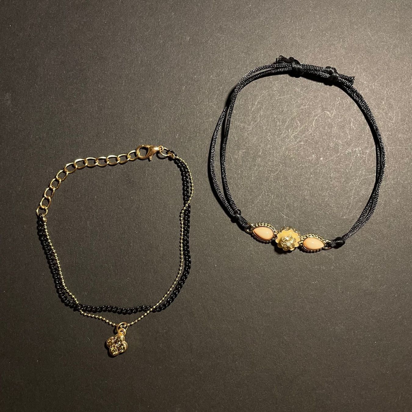 Bracciali & Braccialetti: NEU: 2 Armbänder/Armkettchen Modeschmuck, schlicht – Nuovo (secondo la descrizione) da Bellach venduto da Lapislazuli_blues 1