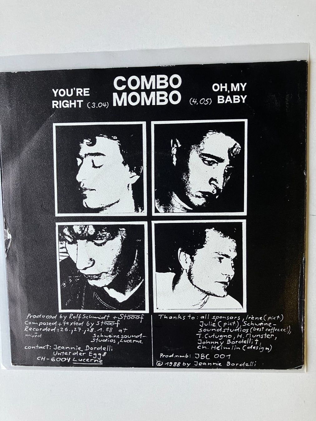 Dischi in vinile: Jeannie Bordelli & Co – Usato da Aarwangen venduto da Jukebox3 3