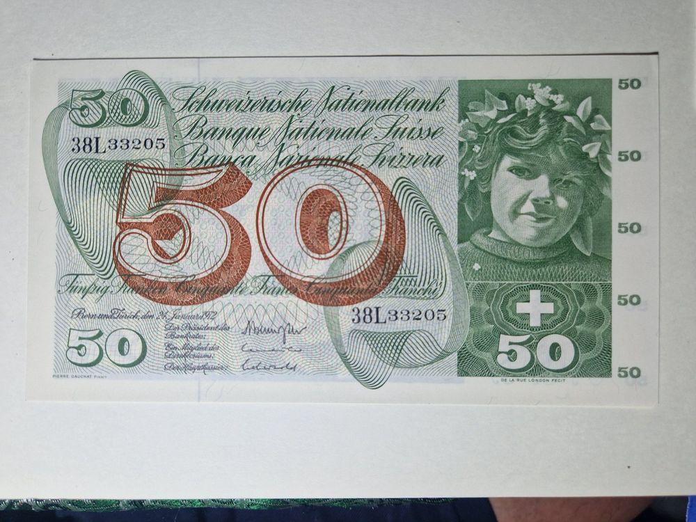 Alte 50fr Note | Kaufen auf Ricardo