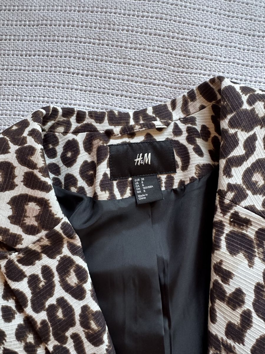H&M Giacche: Leopard Blazer – Nuovo (secondo la descrizione) da Vaduz venduto da jansenteler 3
