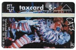 Taxcard 211L_21227 Cats ungebraucht
