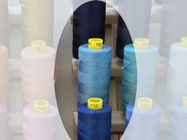 Nähfaden Gütermann 30 für Leder / Jeans 300m - 385 himmelbla