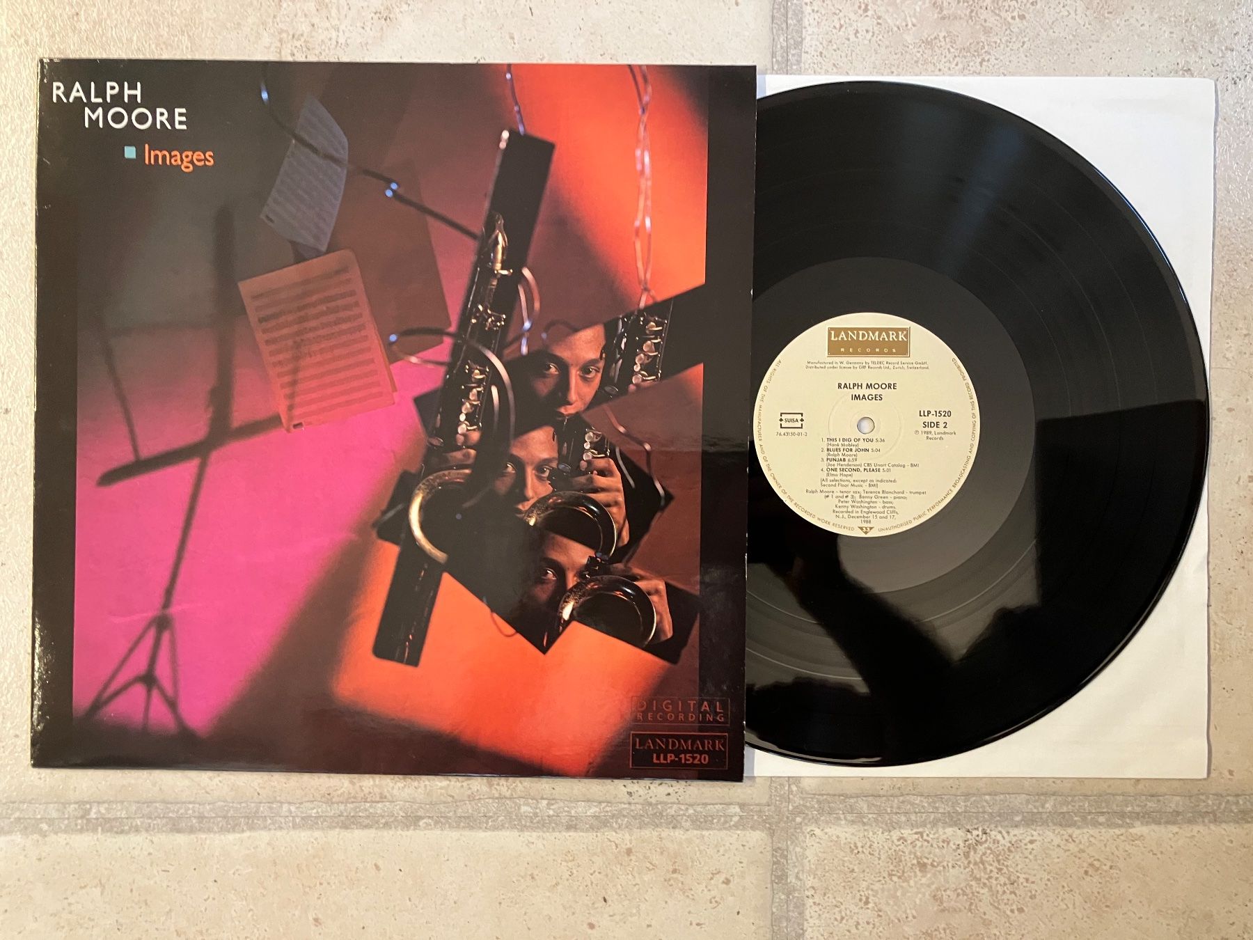 Schallplatten: Ralph Moore - Images, Jazz LP – Gebraucht aus Widen von DexterGordon