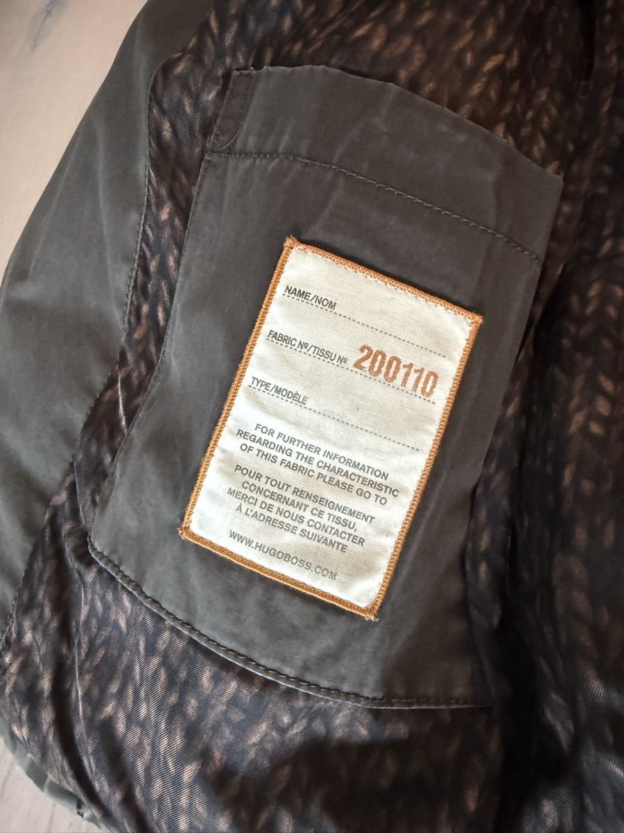 Hugo Boss Giacche: HUGO BOSS Ocean Winterjacke, Khaki, Gr 50 – Usato da Brüttisellen venduto da Molemo 5