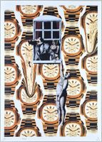Death NYC Ltd Ed Pop Art Druck " Banksy Patek Philippe