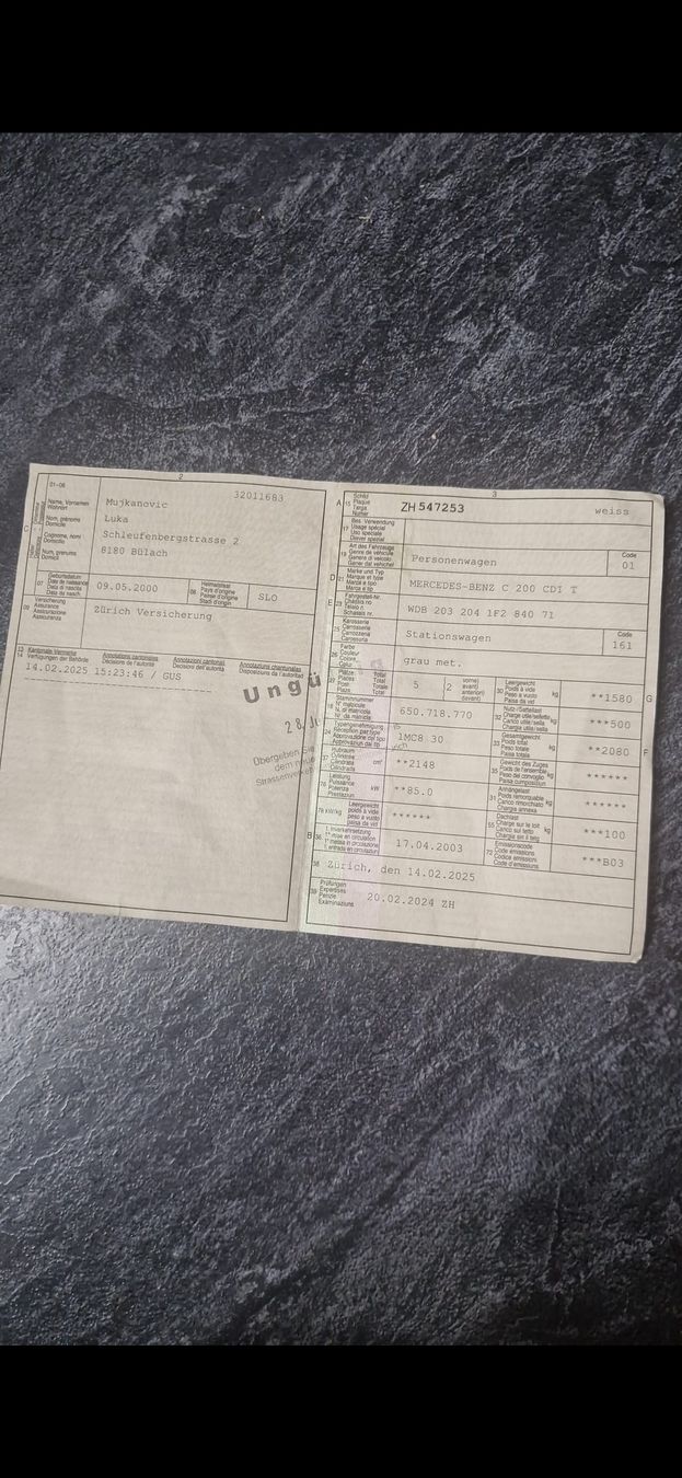 Mercedes-Benz Automobili: Mercedes C220 CDI Kombi 2003 – Difettoso da Dietikon venduto da matej069 6