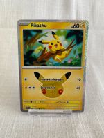 Pokemon 30th Anniversary Celebration Pikachu #041/128 DE