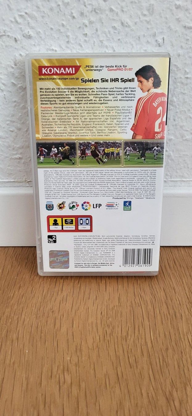 Sony Giochi: PSP - PES 6 Pro Evolution Soccer – Usato da Münsingen venduto da DigitaleSpielecke 1