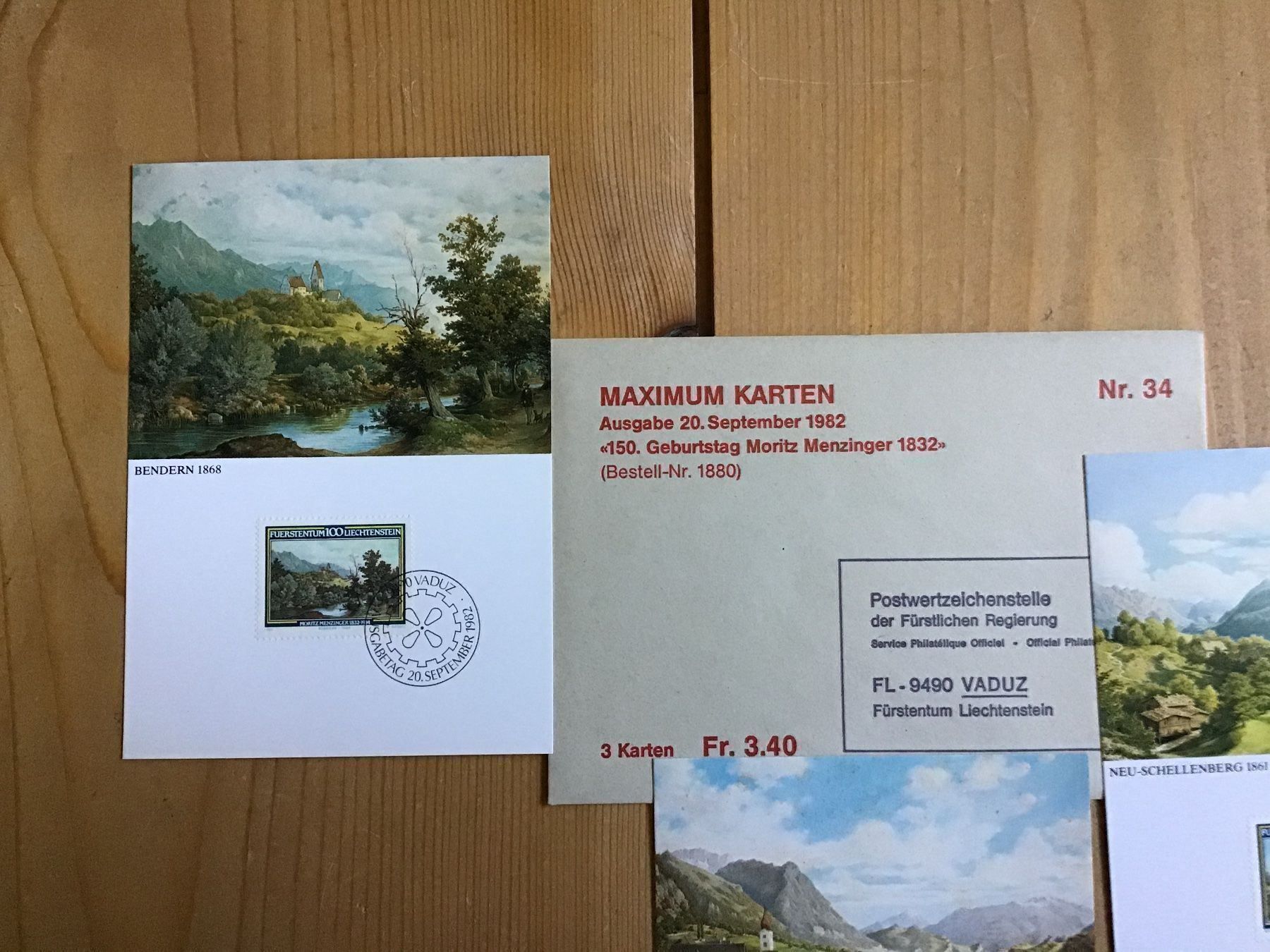 Tutti i francobolli: maximumkarten 20.09.1982 – Nuovo (secondo la descrizione) da liestal venduto da makai05 1