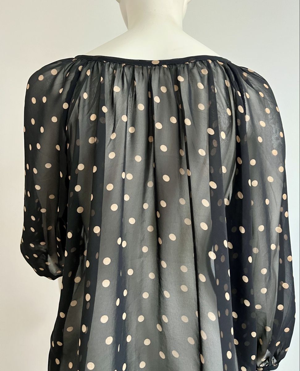 Camicette: Leichte Bluse mit Tupfenmuster, Gr. M – Usato da St. Gallen venduto da reg_f8h8 4