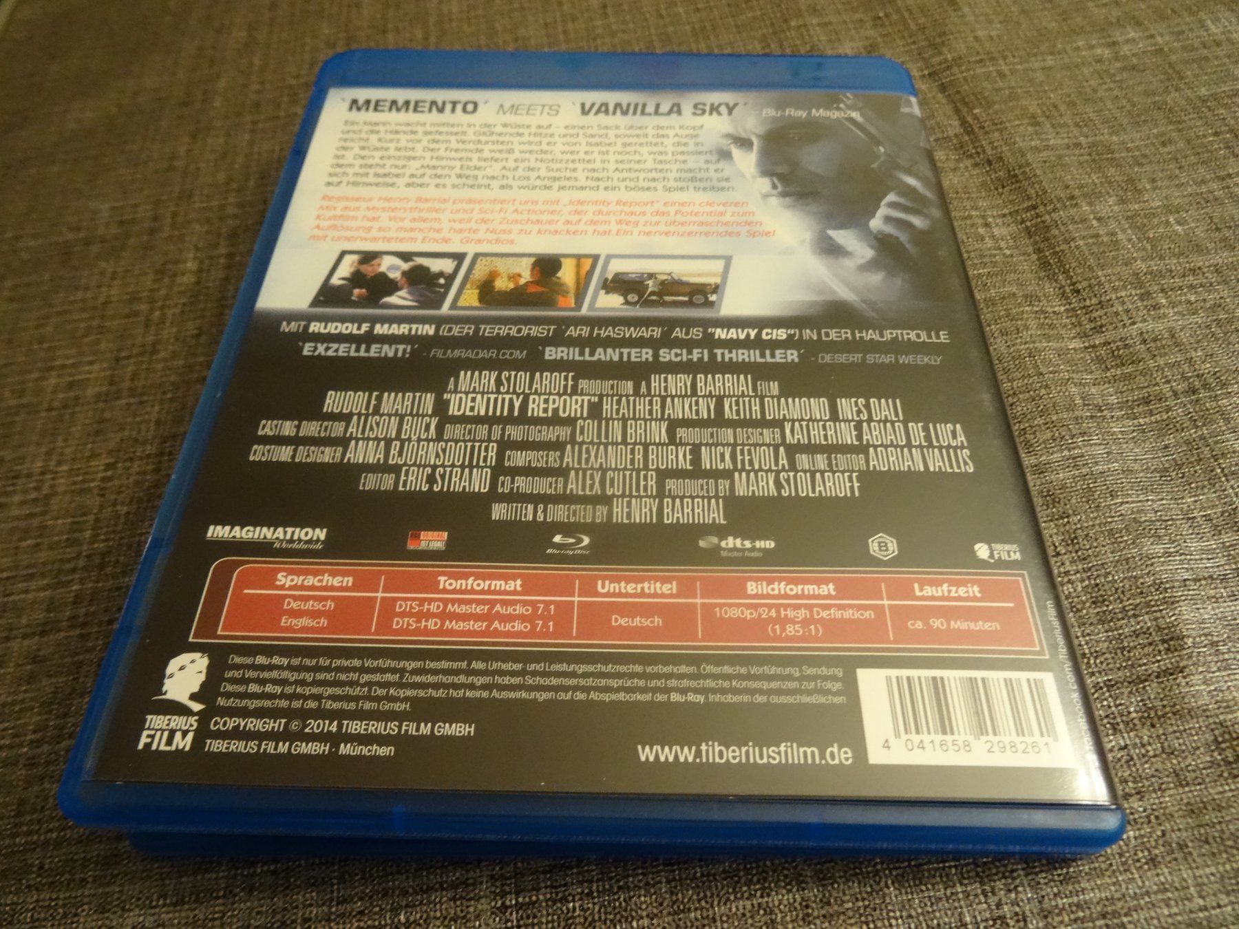 Alle DVDs: Identity Report - Blu-ray – Gebraucht aus Olten von Disc-Verkauf 2