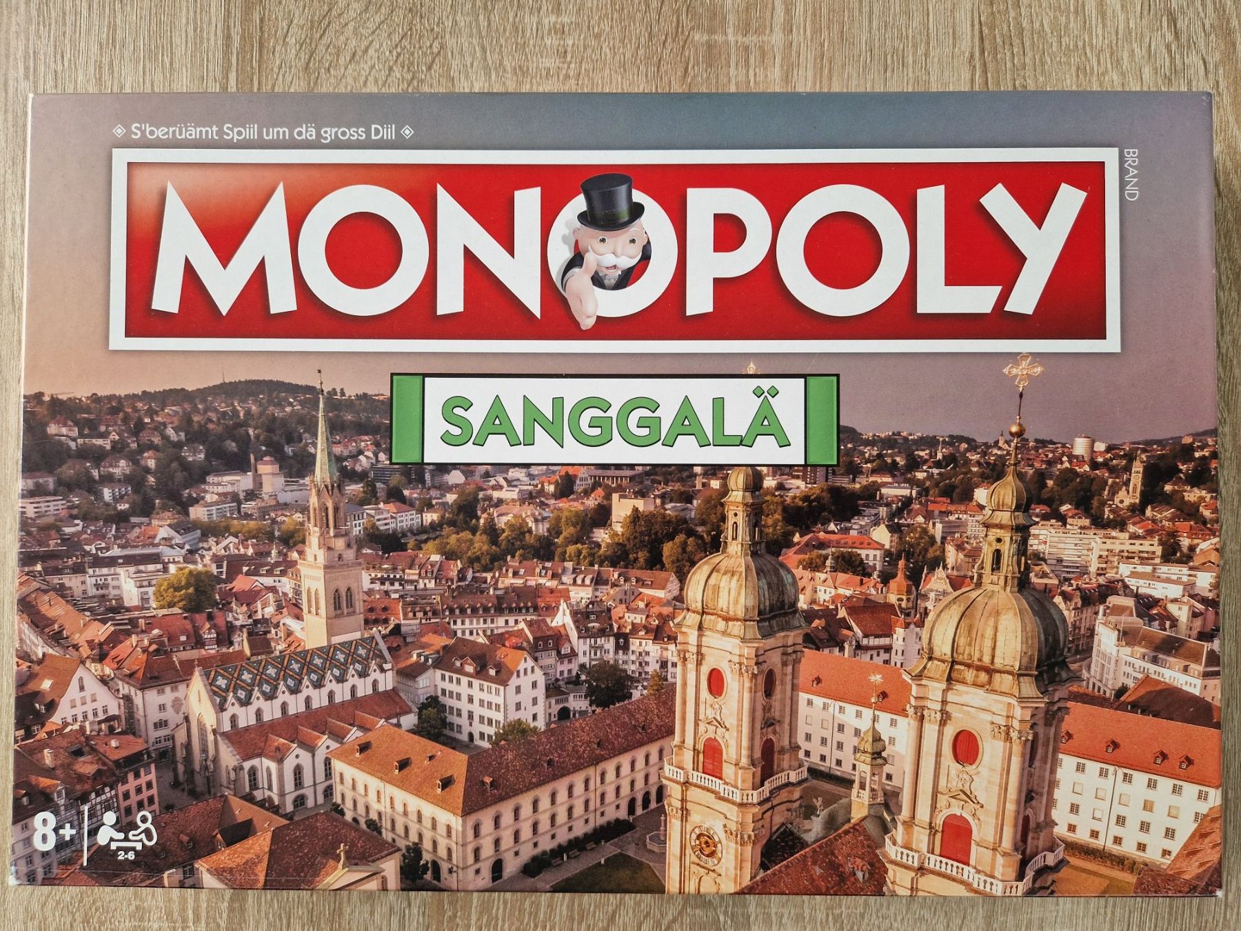 Hasbro Giochi: Monopoly - Sanggalä - St. Gallen – Usato da Rebstein venduto da Ajs_Toy_Palast_1