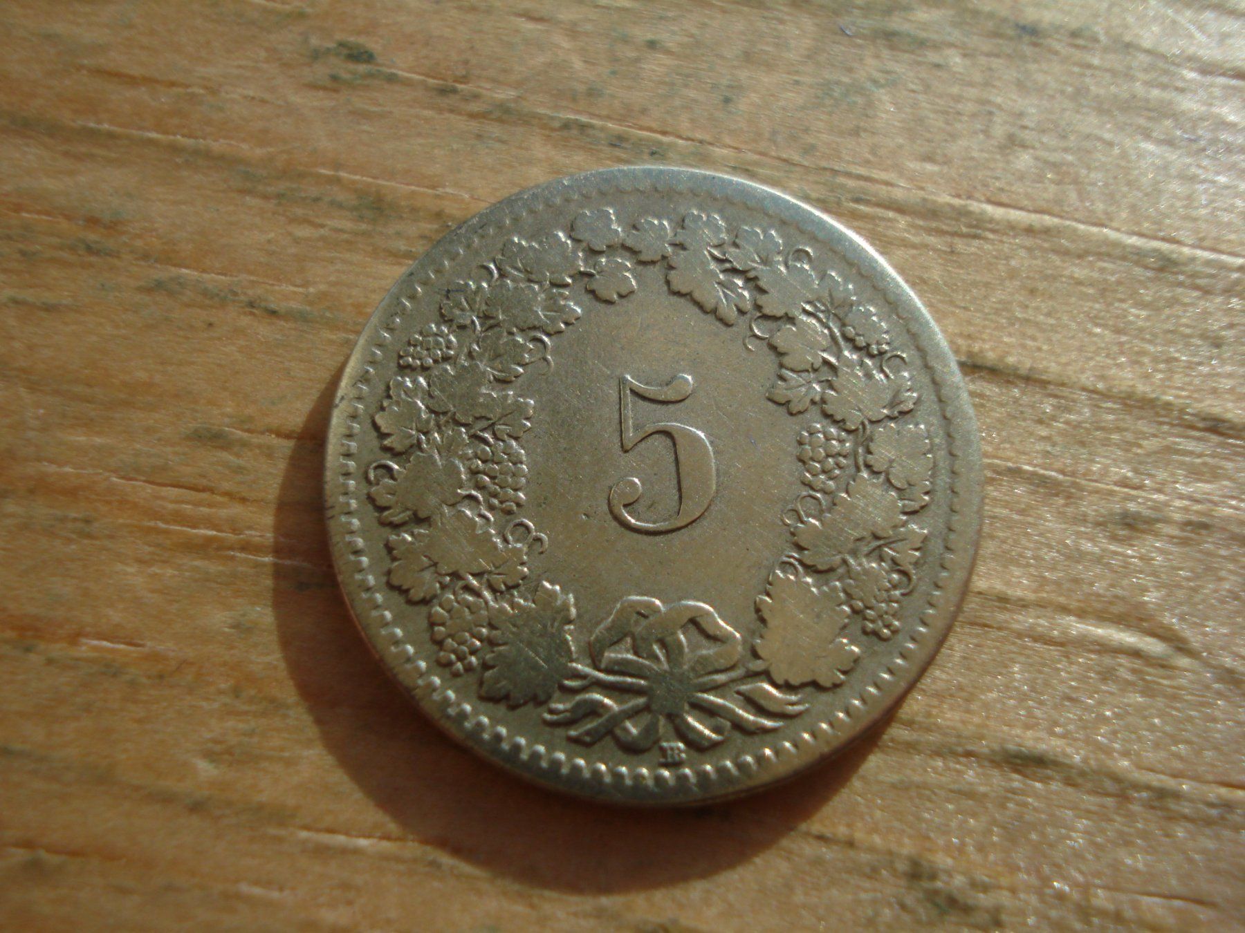 Alle Münzen: (S) 5 Rappen 1851 – Gebraucht aus Erlach von Net-Coins 1