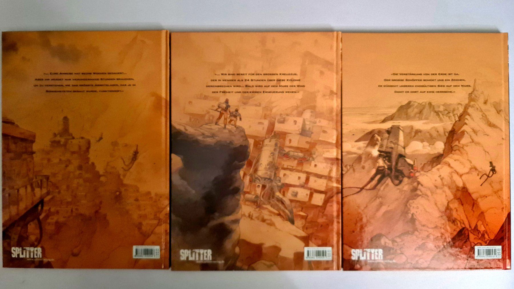 Comics: On Mars Comic Band 1-3, Splitter Verlag – Gebraucht aus Aesch BL von pri_fp8t 1