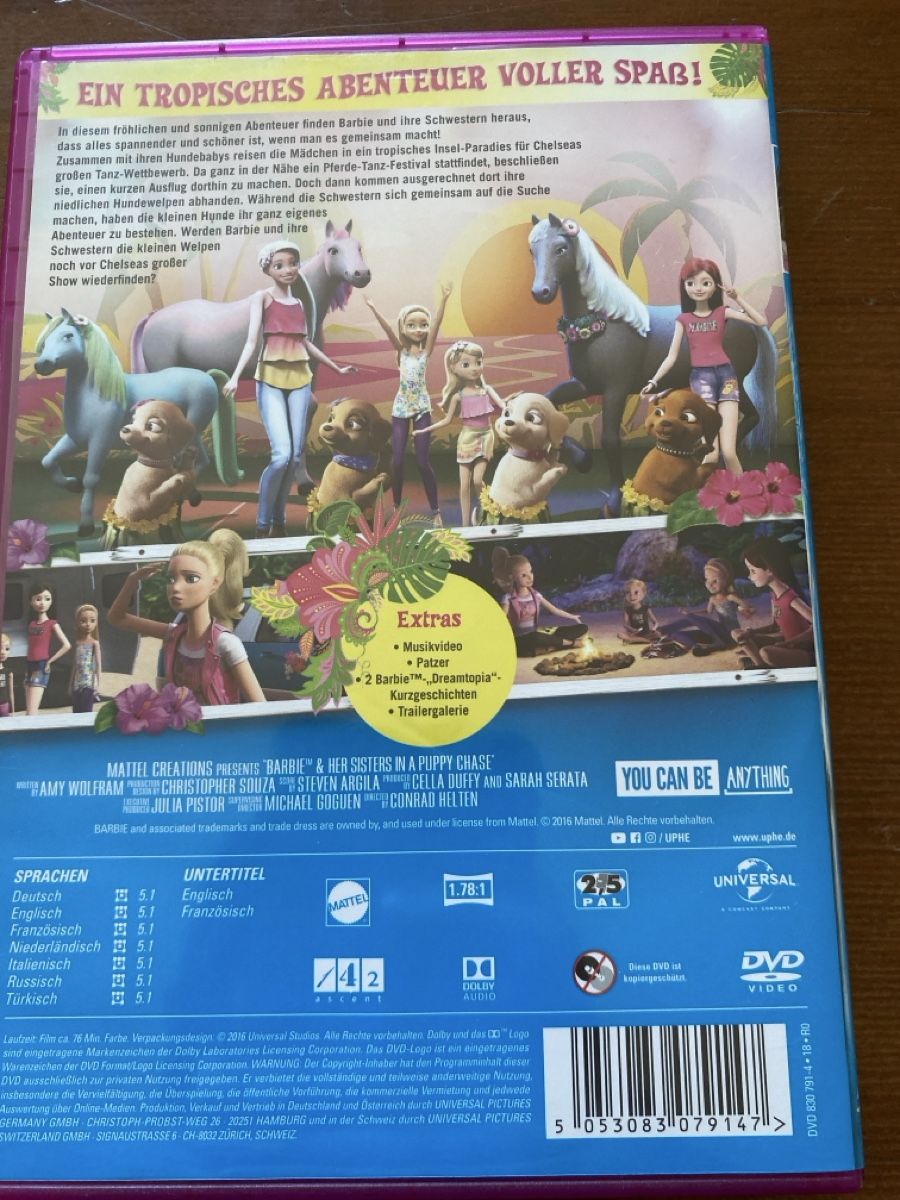 Tutti i DVDs: Barbie DVD Film – Usato da Horgen venduto da fil_r5gb 1