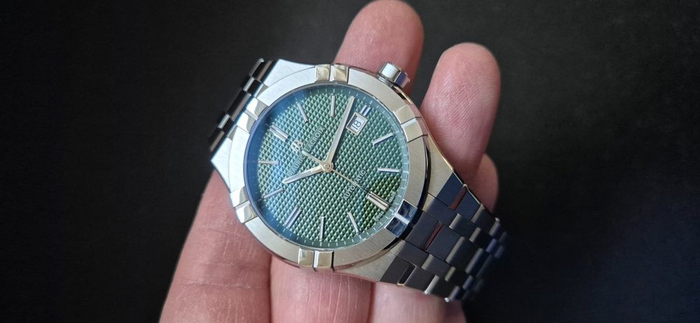 Maurice Lacroix Orologi: Maurice Lacroix Aikon Automatique Cadran Vert, État Neuf! – Usato da Bevaix venduto da Roby3171 2