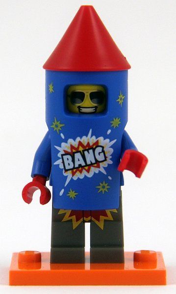 Lego Baukästen: LEGO Minifiguren 71021 Series 18 - Firework Guy – Neu (gemäss Beschreibung) aus Pfäffikon ZH von YoungMoney