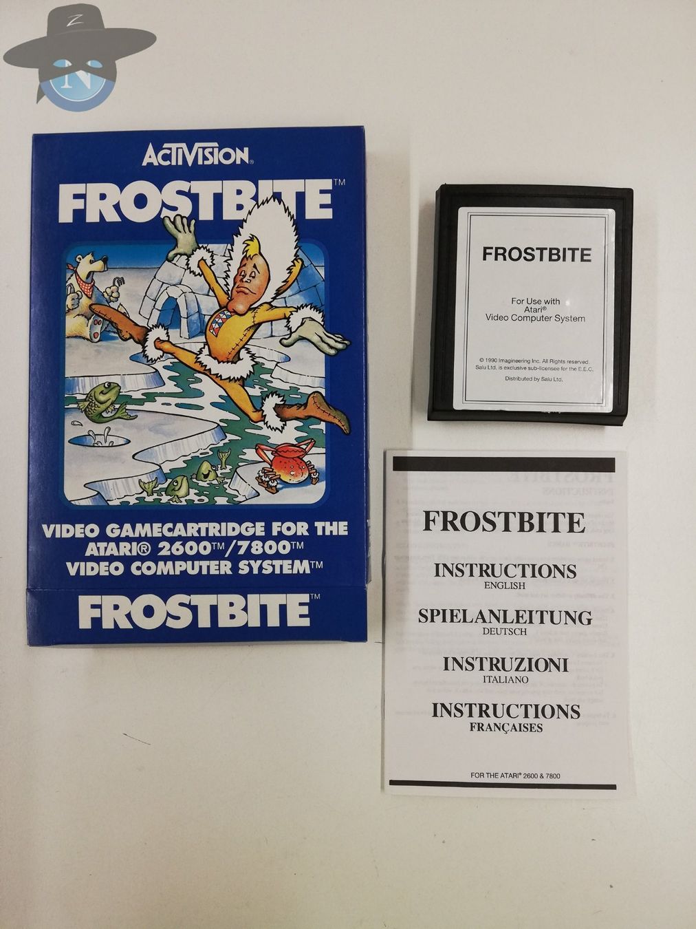 Atari Spiele: Frostbite / Atari VCS 2600 – Gebraucht aus St. Gallen von zorro_dc