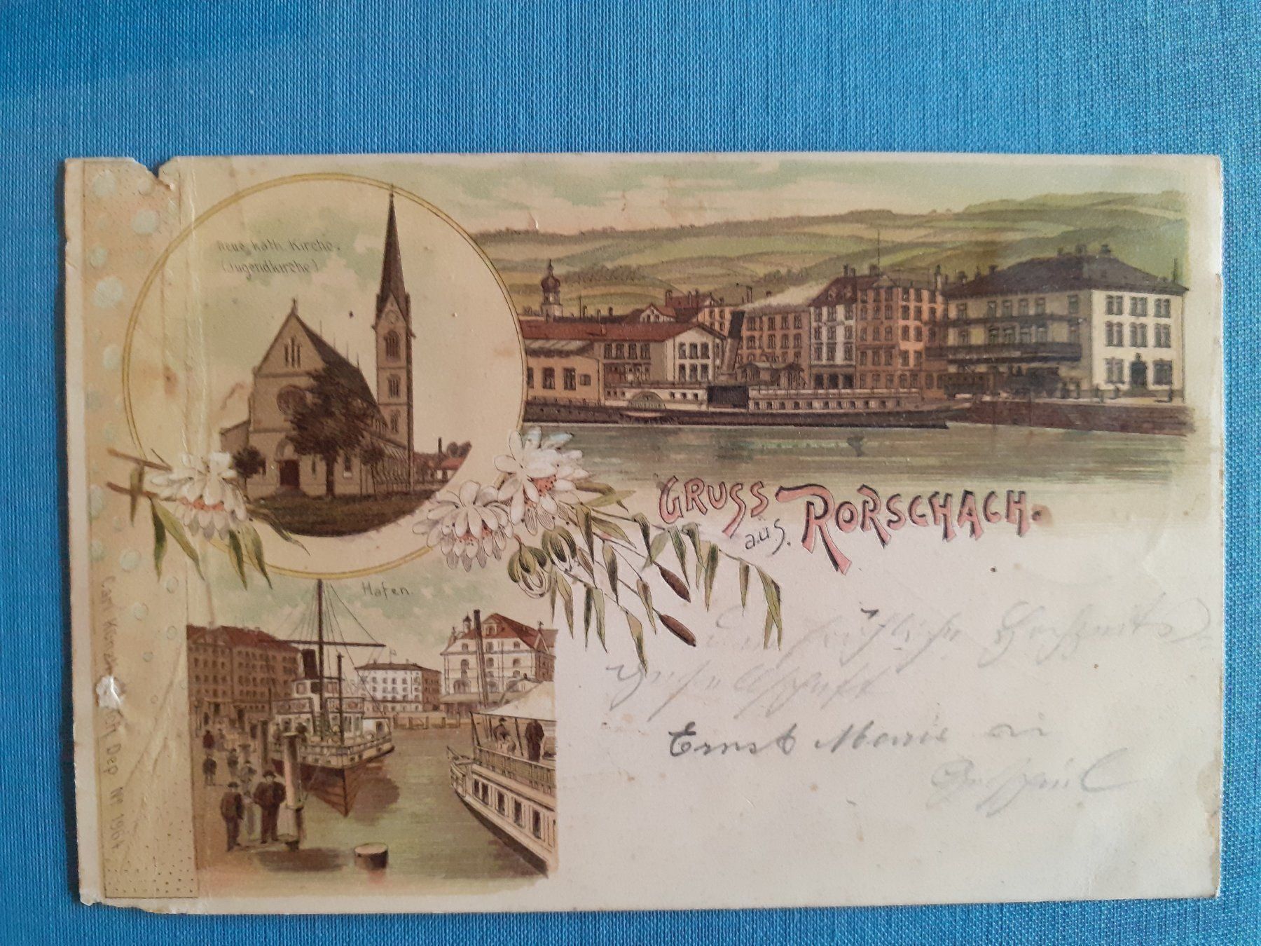 Cartoline postali: Rorschach AK – Usato da Bischofszell venduto da Joachim-115