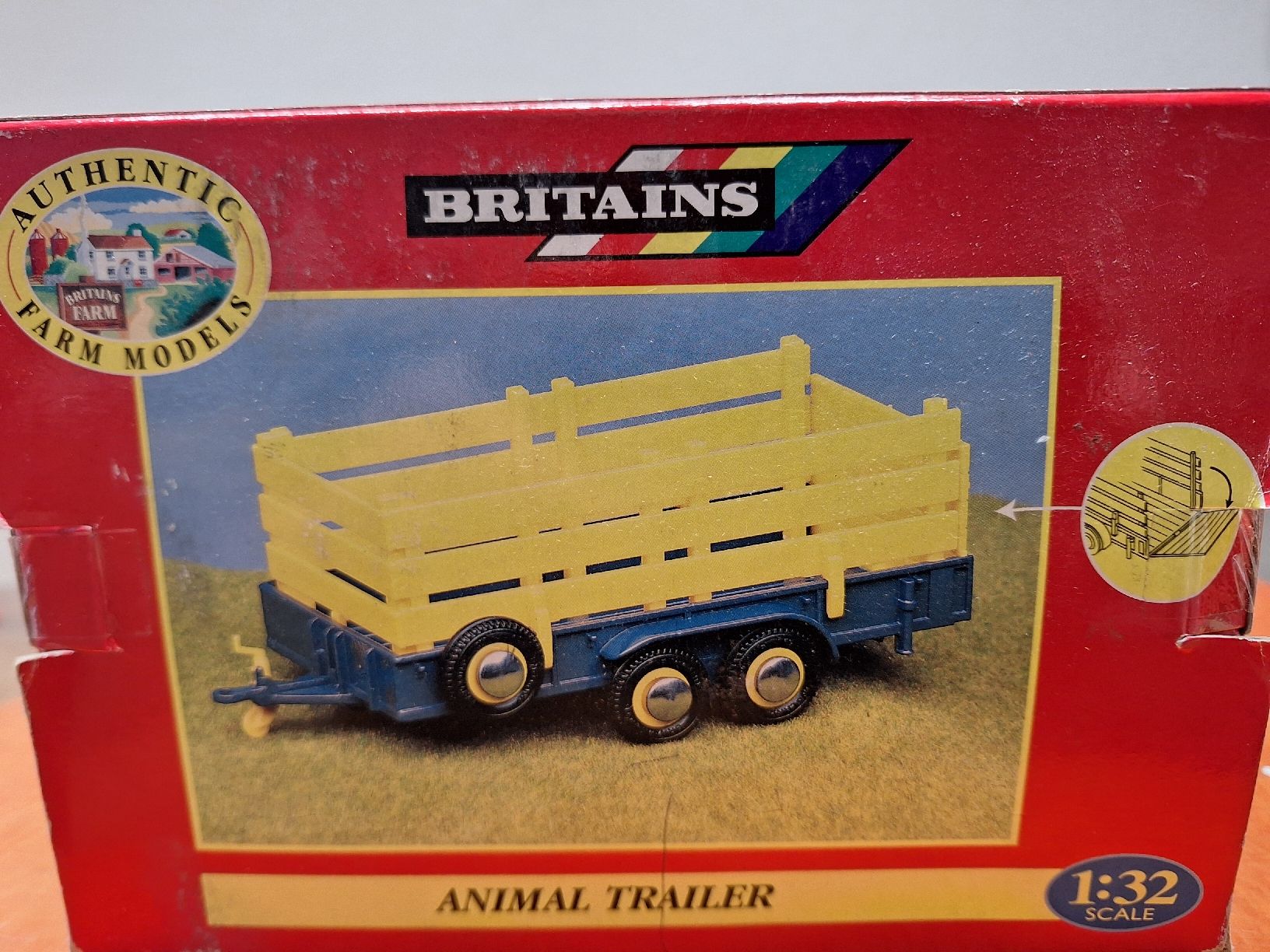 Britains Modellini d'auto: Britains Anhänger – Nuovo e nell'imballaggio originale da Laupersdorf venduto da walmeister62