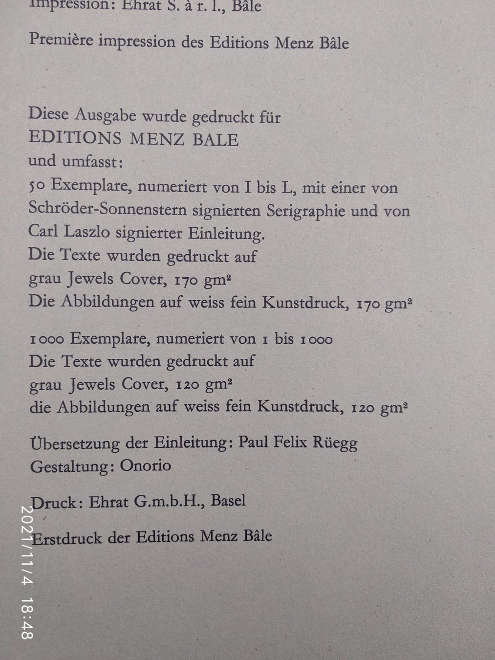 Bücher: SCHROEDER-SONNENSTERN - VORZUGSAUSGABE – Gebraucht aus Goldach von Gaip 6