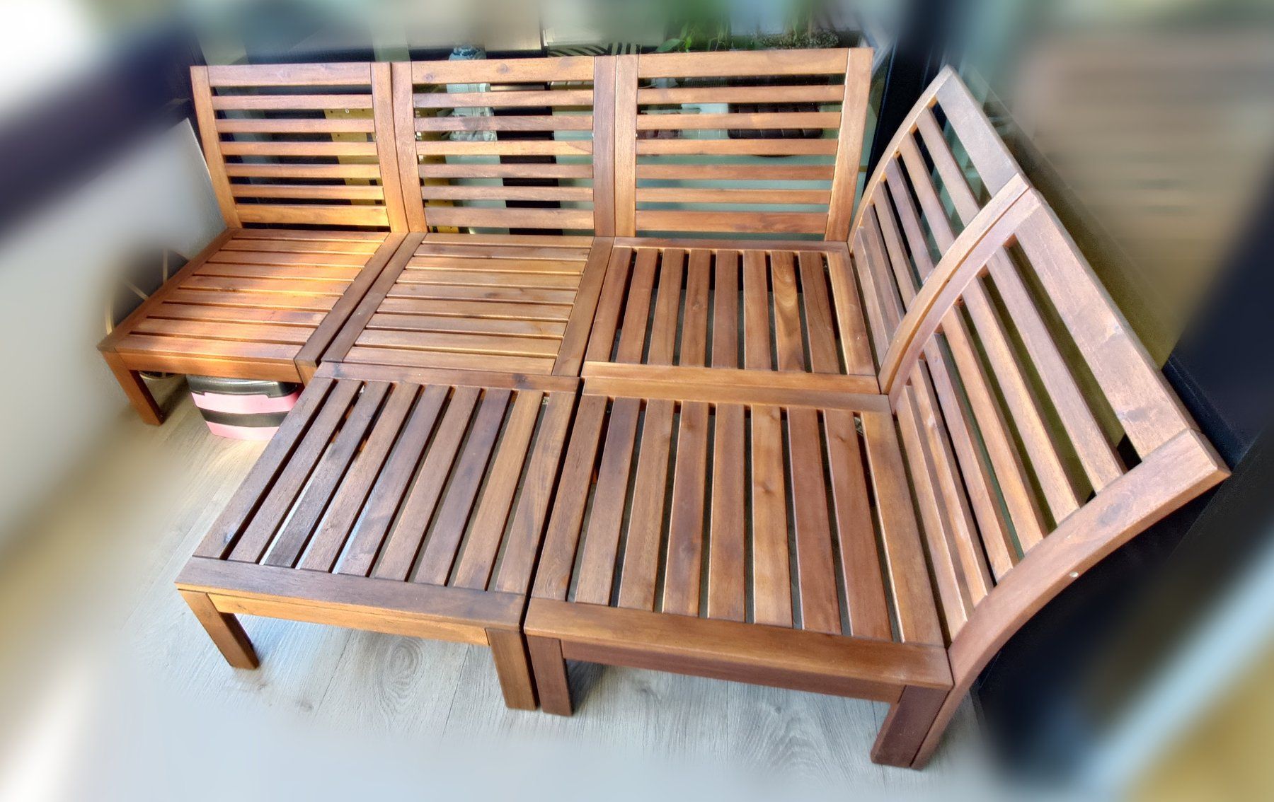 Ikea Sofas: Balkon- oder Gartensofa ÄPPLARÖ – D'occasion à Basel par Wollsocken80 1