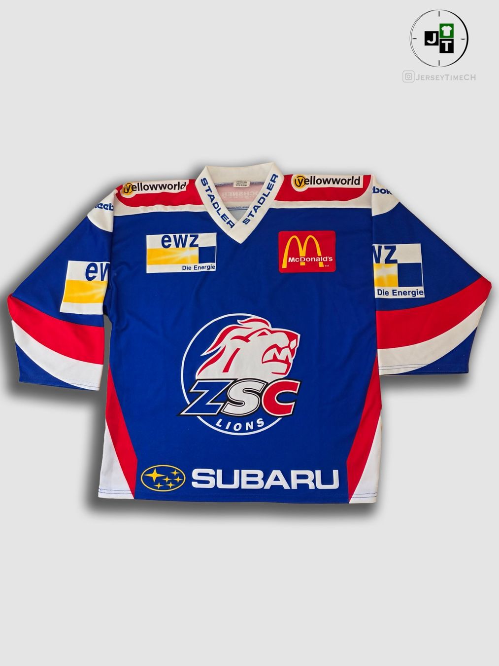 Canottiere & Pantaloni: ZSC LIONS TRIKOT – Usato da Lüchingen venduto da Jersey_Time