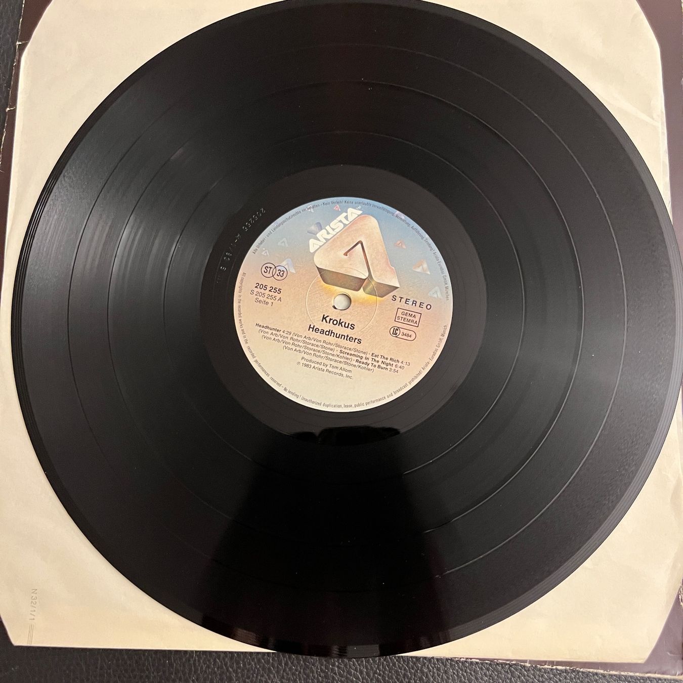 Vinyles: Krokus - Headhunter Vinyl-LP – D'occasion à Lenzburg par sch_lml8 2