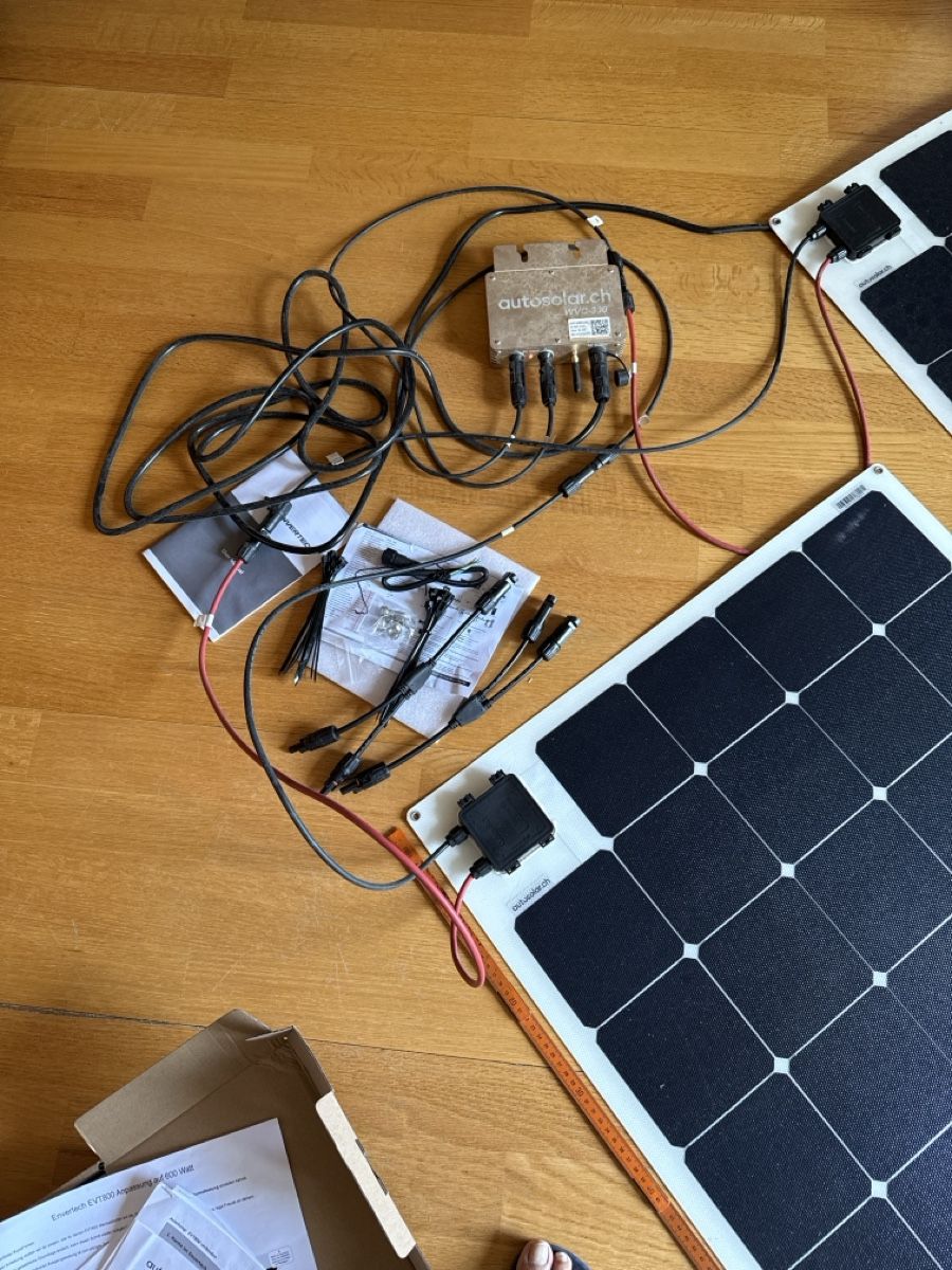 Dispositivi a energia solare: Balkonsolar, 290W flex, Plug & Play – Usato da Basel venduto da balenadelfino 5