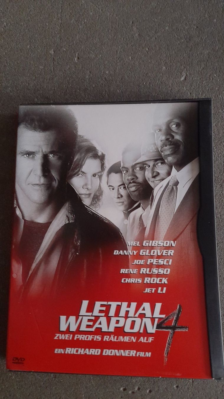 Alle DVDs: LETHAL WEAPON  4   DVD – Gebraucht aus Wetzikon ZH von Ramones01