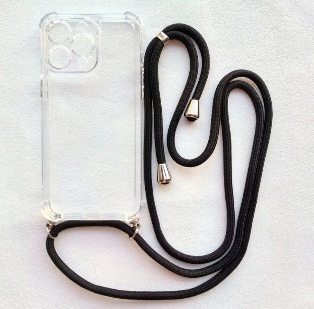 Apple Coques & Protection écran: Iphone 16 Pro / Hülle - Cover mit Umhängeband - transparent – Neuf avec emballage d'origine à Kreuzlingen par RahMal