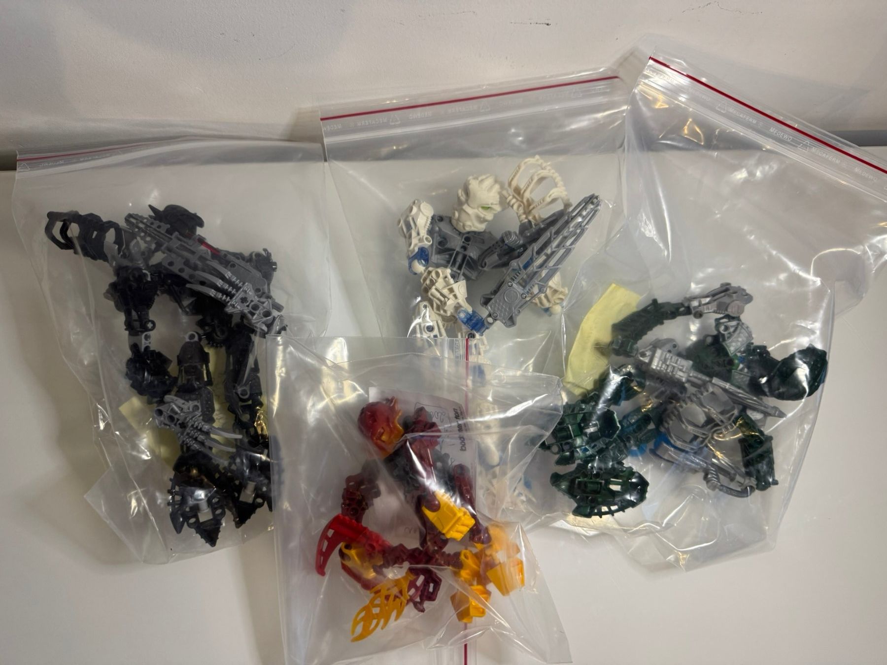 Lego Kit di costruzioni: Lego Bionicle , Sammlung 8729, 8973, 8732, 8731 – Usato da Uhwiesen venduto da mic_kd6g 1