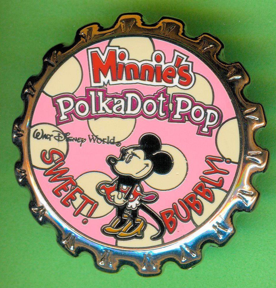 Disney Placchette & Badge: DISNEY  MINNIE'S  Polka Dot Pop – Usato da Winterthur venduto da Sammleroase