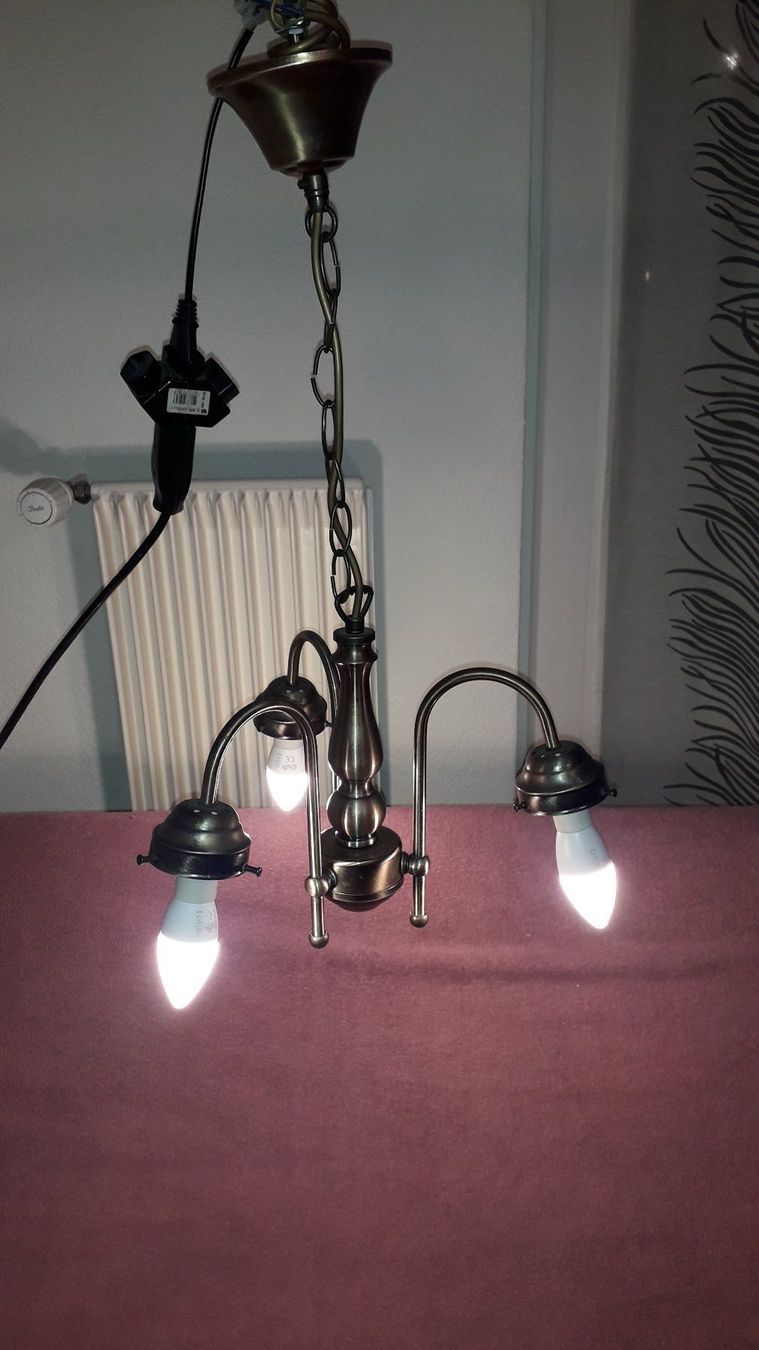 Kronleuchter & Deckenlampen: Jugenstil-Decken-Lampe mit neuw. Stromkabel – Gebraucht aus Däniken SO von Sparfuchs0815 4