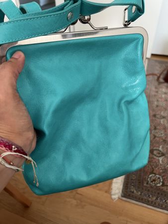Volker Lang Tasche Türkis 