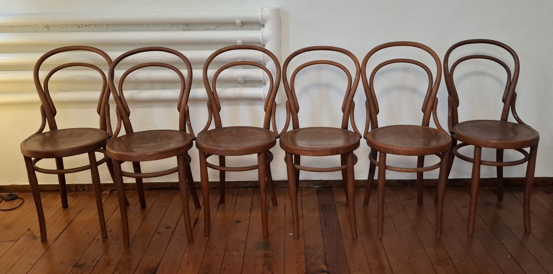 Thonet Chaises: 6 antike Bugholzstühle Joseph Hoffmann  – D'occasion à Bern par siri2002