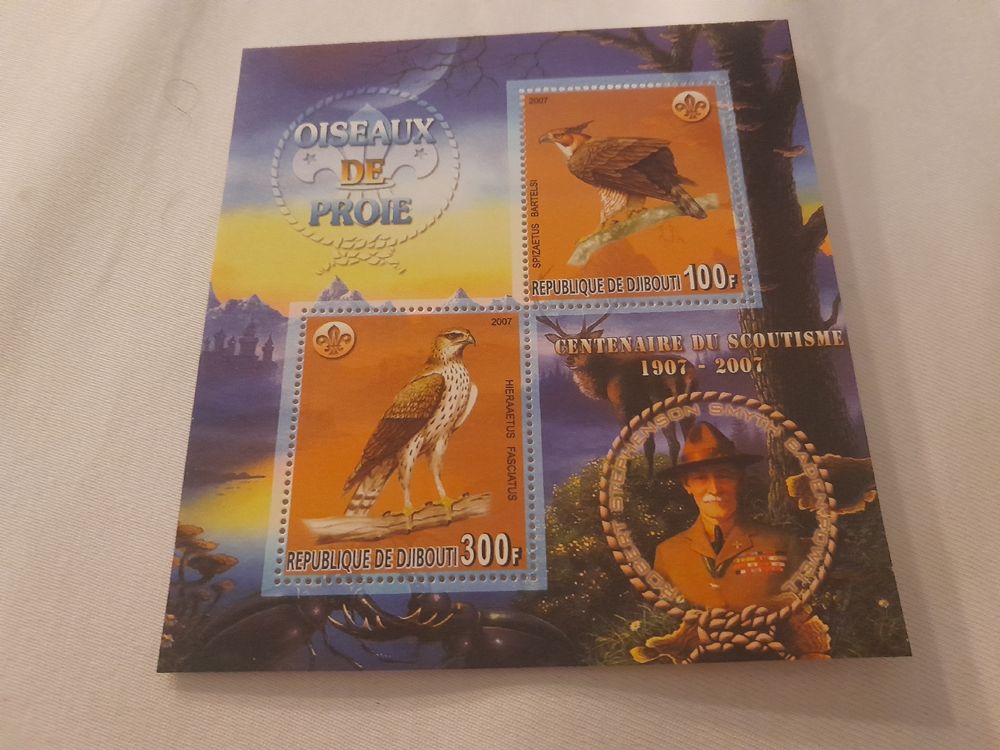 Collection De 50 Timbres Oiseaux De Proie – Motifs Variés Pour Philatélistes – Qualité PROPHILA