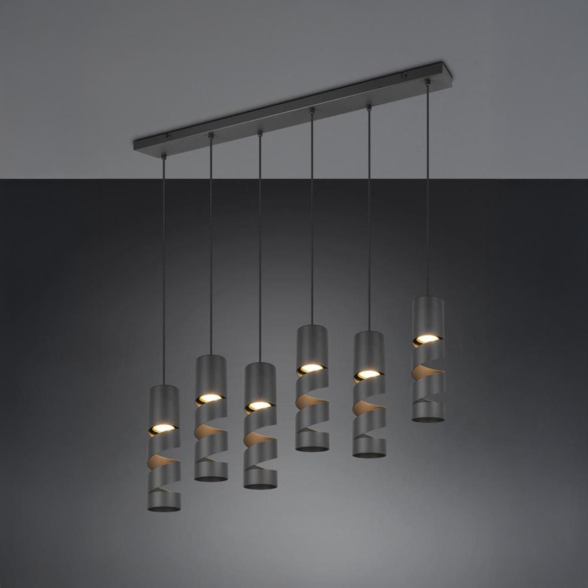 Kronleuchter & Deckenlampen: Pendelleuchte, 6 Spots, 100 cm x 14 cm – Neu (gemäss Beschreibung) aus Kreuzlingen von Smart-Light