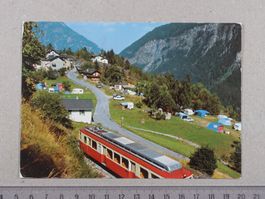 Les Marécottes, Camping T.C.S. la Médettaz, 1989, Bahn